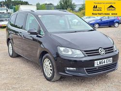 Black Used 2014 VW Sharan SE MPV | £9,488 (Fair price)