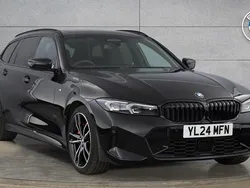 Black Used 2024 BMW 320 M Sport Estate | £37,990