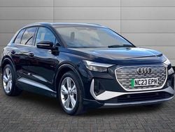 Black Used 2023 Audi Q4 e-tron S-Line SUV | £30,095 (Super price)