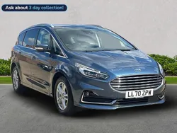 Blue Used 2020 Ford S-MAX Titanium MPV | £22,899 (Fair price)
