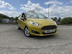 Yellow Used 2014 Ford Fiesta Zetec Hatchback | £5,399 (Good price)
