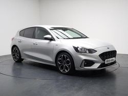 Silver Used 2019 Ford Focus ST-Line X Hatchback | £12,890 (Fair price)
