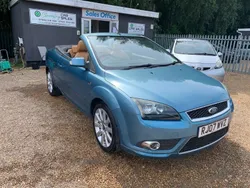 Blue Used 2007 Ford Focus Cabriolet Cabriolet | £2,495 (Fair price)