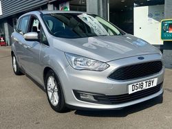 Silver Used 2018 Ford Grand C-Max Zetec MPV | £8,795 (Fair price)