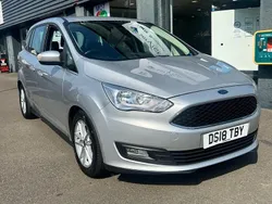 Silver Used 2018 Ford Grand C-Max Zetec MPV | £9,295 (Fair price)