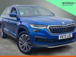 Race blue metallic Used 2022 Skoda Kodiaq SE L Executive SUV | £27,400 (A bit pricey)