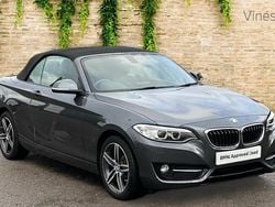 Grey Used 2015 BMW 220 Sport Line Cabriolet | £11,888 (Fair price)
