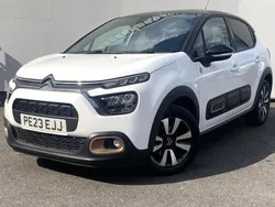 White Used 2023 Citroën C3 PureTech Hatchback | £12,595 (Fair price)