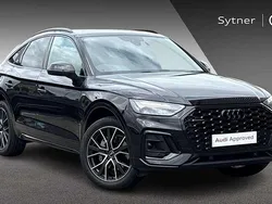 Black Used 2024 Audi Q5 Sportback Black Edition SUV | £44,000 (A bit pricey)