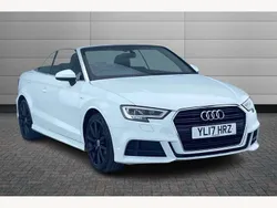 White Used 2017 Audi A3 Cabriolet S-Line Cabriolet | £11,445 (Fair price)