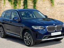 Blue Used 2021 BMW X3 xLine SUV | £32,029 (Fair price)