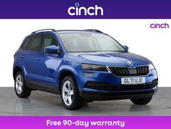 Blue Used 2022 Skoda Karoq SE SUV | £14,549 (Fair price)