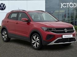 Red Used 2025 VW T-Cross Match SUV | £21,265 (A bit pricey)