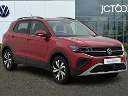 Red Used 2025 VW T-Cross Match SUV | £21,651 (Fair price)