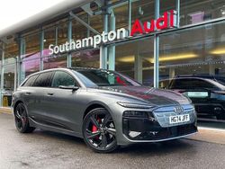 Grey Used 2025 Audi A6 e-tron Performance Estate | £62,990