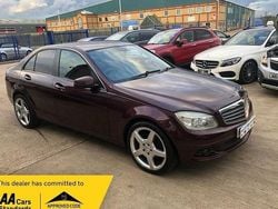 Red Used 2008 Mercedes C230 SE Sedan | £1,957