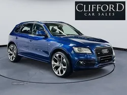 Blue Used 2014 Audi Q5 S-line plus SUV | £11,995 (Fair price)