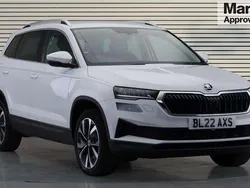 White Used 2022 Skoda Karoq SE L SUV | £21,149 (Fair price)