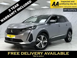 Grey Used 2021 Peugeot 3008 Allure Premium SUV | £13,895 (Fair price)