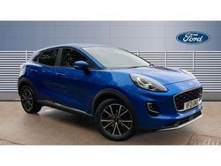 Blue Used 2021 Ford Puma Titanium SUV | £14,387