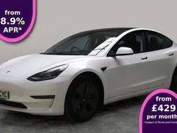 White Used 2023 Tesla Model 3 Long Range Sedan | £26,730 (Expensive)
