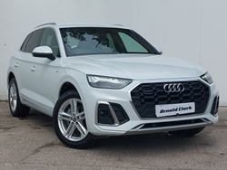 White Used 2021 Audi Q5 S-Line SUV | £30,998 (Fair price)