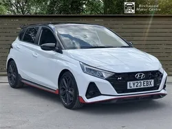White Used 2023 Hyundai i20 Hatchback | £23,200 (Fair price)