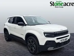 White New 2025 Jeep Avenger Summit SUV | £21,495 (Good price)