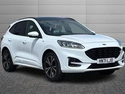 White Used 2021 Ford Kuga ST-Line X SUV | £20,750 (Expensive)