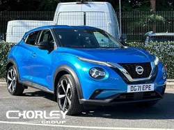 Blue Used 2021 Nissan Juke S SUV | £14,789 (Fair price)