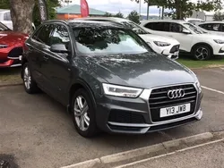 Grey Used 2018 Audi Q3 S-Line SUV | £15,300 (Good price)