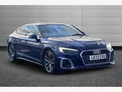 Blue Used 2022 Audi A5 Sportback S-Line Hatchback | £28,195 (Fair price)