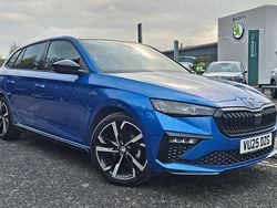 Blue Used 2025 Skoda Scala Monte Carlo Hatchback | £23,995 (Expensive)