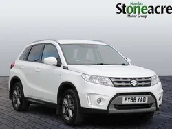 White Used 2018 Suzuki Vitara SZ-T SUV | £12,495 (Expensive)