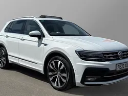 White Used 2020 VW Tiguan R-line SUV | £26,999 (Fair price)