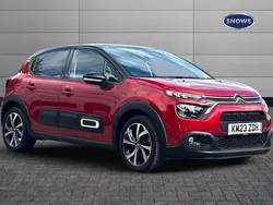 Red Used 2022 Citroën C3 PureTech Hatchback | £13,683 (Fair price)