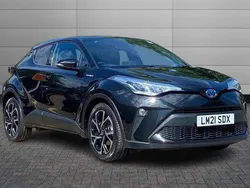 Black Used 2021 Toyota C-HR Design SUV | £19,250 (Fair price)
