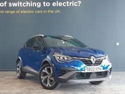 Blue Used 2022 Renault Captur R.S. SUV | £17,798 (Fair price)