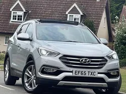 Silver Used 2015 Hyundai Santa Fe Premium SE SUV | £8,995 (Fair price)