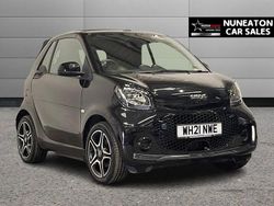 Black Used 2021 Smart ForTwo Electric Drive Premium Cabriolet | £10,800 (Good price)