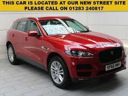 Red Used 2018 Jaguar F-Pace Portfolio SUV | £14,800 (Fair price)