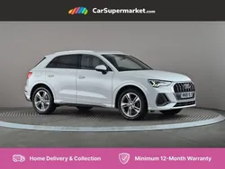 White Used 2019 Audi Q3 Comfort SUV | £20,397 (Fair price)