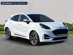 White Used 2023 Ford Puma Gen-E ST-Line Hatchback | £15,799 (Fair price)