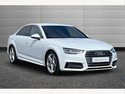 Ibis white Used 2017 Audi A4 S-Line Sedan | £14,450 (Fair price)