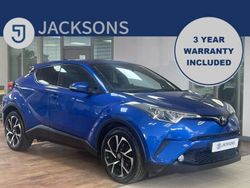 Blue Used 2018 Toyota C-HR Design SUV | £11,694 (Good price)