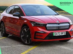 Red Used 2022 Skoda Enyaq iV vRS SUV | £30,900 (Fair price)