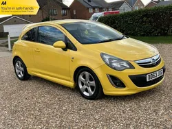 Yellow Used 2014 Vauxhall Corsa Hatchback | £4,399 (Fair price)