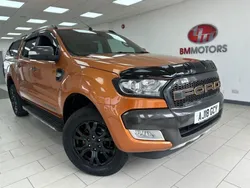 Orange Used 2018 Ford Ranger Wildtrack Pickup | £14,995 (Fair price)