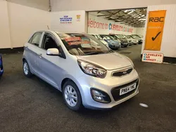 Silver Used 2014 Kia Picanto 2 Hatchback | £7,650 (Fair price)