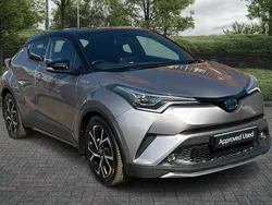 Silver Used 2018 Toyota C-HR SUV | £15,485 (Fair price)